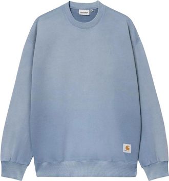 Carhartt Work in Progress Hoodies & sweatvesten, Heren, Blauw, M, Katoen, Hudson Sweatshirt
