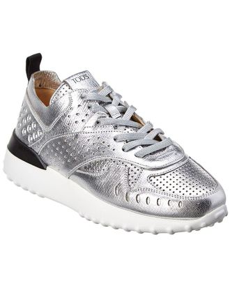 Tod's TodS Perforated Leather Lace-Up Sneaker