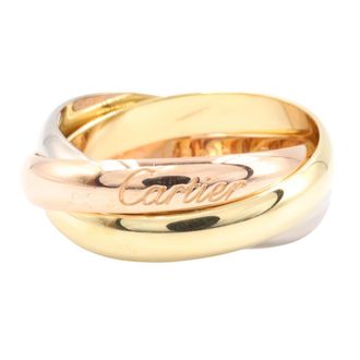 Cartier Gold Silver Yellow Gold (18K) Pink Gold (18K) White Gold (18K) Band Ring (Pre-Owned)