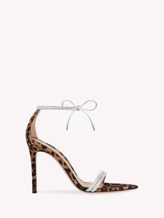 Gianvito Rossi Montecarlo Sandals in Brown Leather at Nordstrom, Size 38.5