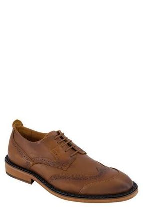 Karl Lagerfeld Wingtip Derby in Cognac at Nordstrom Rack, Size 10.5