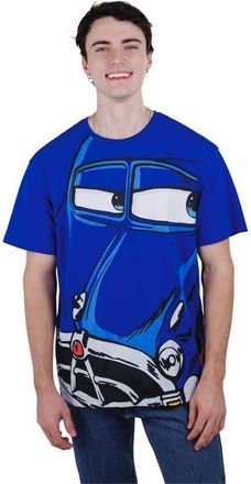 Disney Cars Cosplay Short Sleeve T-Shirt in Doc Hudson Dark Blue at Nordstrom, Size X-Small