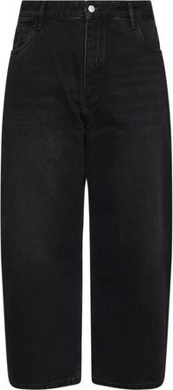 STUDIO NICHOLSON Paolo Volume Jeans - Heren - Loose Fit Jeans - Zwart - M - Katoen - Jeans