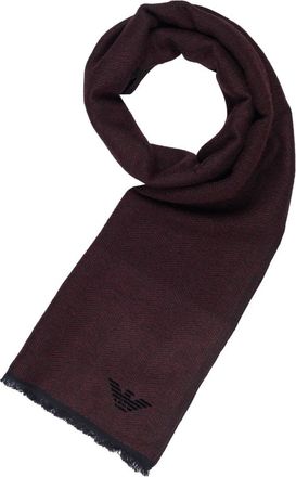 Armani Geweven sjaal - Heren - Accessoires - Rood - Maat: ONE Size