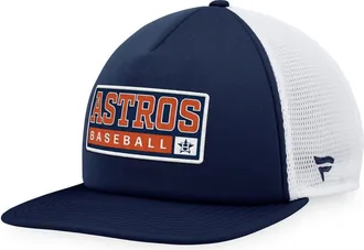 Majestic Mens Majestic Navy/White Houston Astros Foam Trucker Snapback Hat at Nordstrom