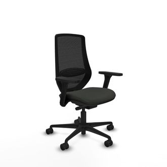 Piqueras y Crespo Piqueras Y Crespo Mardos Silla De Oficina Negra Confort