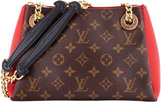 Louis Vuitton Surene Handbag Monogram Canvas With Leather Bb (Authentic Pre- Loved)