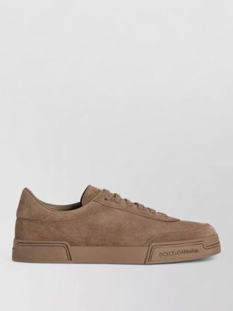 Dolce & Gabbana suede low-top sneakers