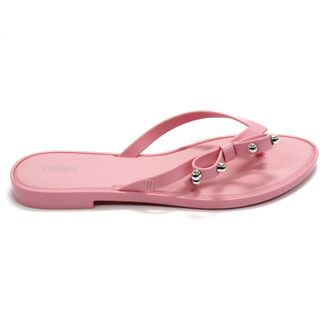 Melissa Womens Flip Flop Slim Ii Fashion Sandals In Pink