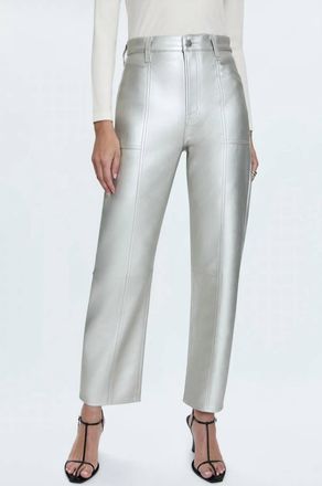 Pistola Denim Taylor High Rise Arched Barrel Leg Pants In Party