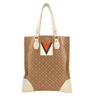 Louis Vuitton Monogram Mini Brown Monogram Mini Tote Bag (Pre-Owned)