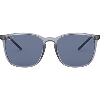 Ray-Ban 56mm Sunglasses in Rose Gold Black at Nordstrom Rack