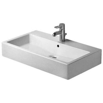 Duravit Duravit - Lavabo Vero 700mm, Con Rebosadero, Con Banco De Toma De