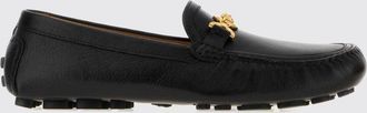 Versace Calfskin Driver Loafers with Medusa Plaque