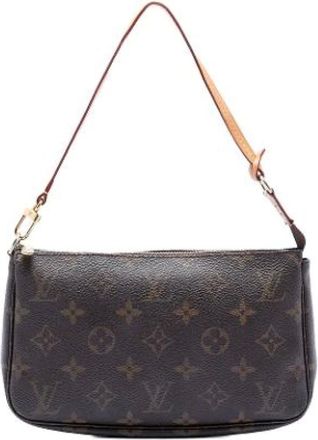 Louis Vuitton Pre-owned Shoulder Bags, female, Brown, Size: ONE SIZE Pre-owned Vintage Shoulder Bag