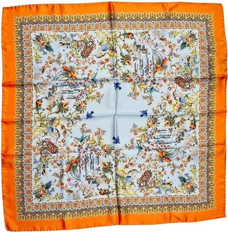 Etro Accessoires, Dames, Veelkleurig, ONE Size, Turandot Foulard 70x 70