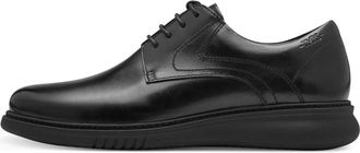 Tamaris Lage Leren Schoenen - Heren - Nette schoenen - Zwart - 44 EU - Leer - Schoenen