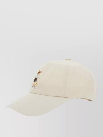 Maison Kitsun&eacute; casual cap curved brim logo detail