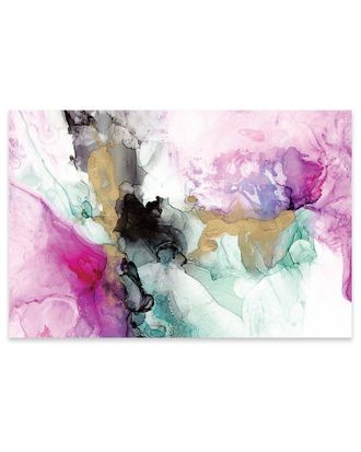 iCanvas Icanvas Magenta Expression Ii Print On Acrylic Glass By Jennifer Goldberger