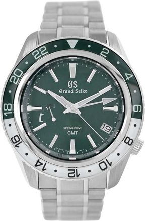 Grand Seiko Pre-owned Grand Seiko Sport Automatic Green Dial Mens Watch SBGE295