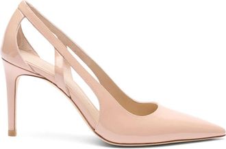 Stuart Weitzman Power Cutout 85 Pump - Dames - Pumps - Roze - 41 EU - Leer - Schoenen
