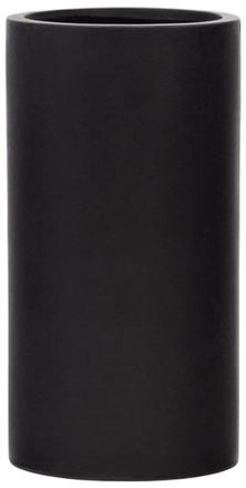 K Home Grosser In-/Outdoor Blumentopf Aigovo &oslash; 42 x 80 cm, Zement Schwarz