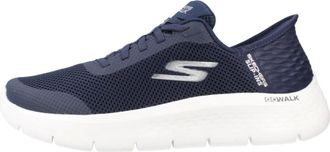 Skechers GO Walk Flex Grand Entry - Dames - Sport - Blauw - Maat: 36 EU Synthetisch