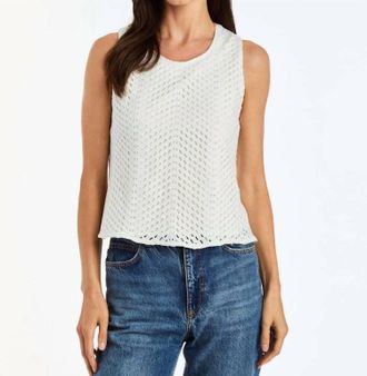 Drew Brayden Top In Ivory