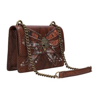 Kurt Geiger Dames Schoudertassen Shoreditch Soft - Dames - Tassen - Bruin - Maat: ONE Size Wol