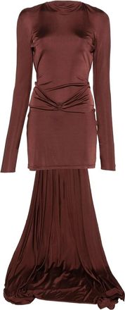 DAVID KOMA Open-back Mini Dress