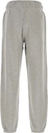 New Balance Mens Core Joggers Gray Cotton Elastane