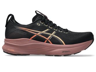 Asics Womens Gel Kayano 32 Sneaker In Black/dark Currant