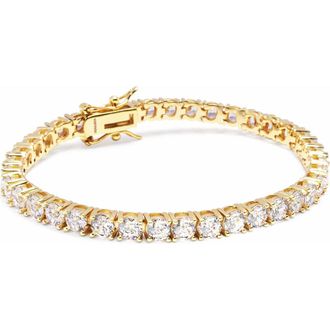 Nialaya Gold Tennis Bracelet at Nordstrom, Size X-Large