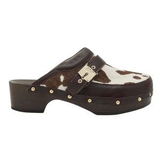 Scholl Schoenen - Dames - Klompen - Bruin - 36 EU - Schoenen