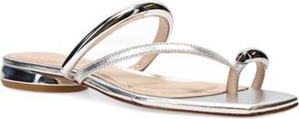 Pelle Moda Ondra Slide Sandal in Silver at Nordstrom, Size 9.5