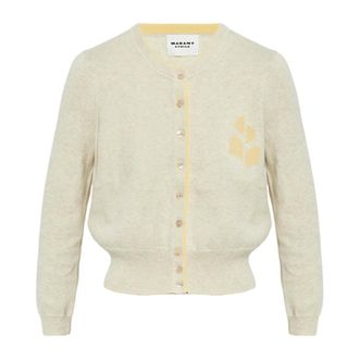 Isabel Marant Cardigans, female, Beige, XS, Lona Cardigan