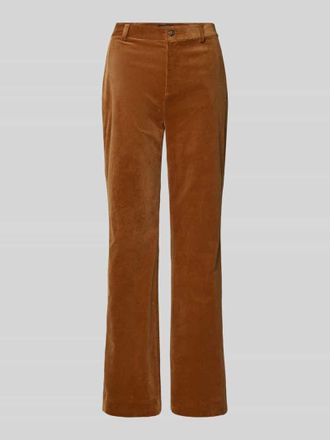 Lauren Ralph Lauren Flared Cut Cordhose mit Eingriff- und Gesäßtaschen Modell KADEN in Camel, Größe 36