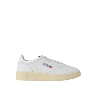 Autry Medalist Low Top Sneaker - Heren - Sneakers - Wit - 42 EU - Leer - Schoenen
