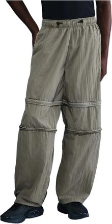 Nike Tech Woven Zip Off Pants - Heren - Outdoor broeken - Groen - XL - Nylon - Fitness