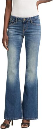 Guess Low-rise Bootcut Jeans - Dames - Flared Jeans - Blauw - W30 L34 - Katoen - Jeans