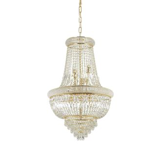 Netlighting Dubai Light Pendant Light Brass E14 in Yellow