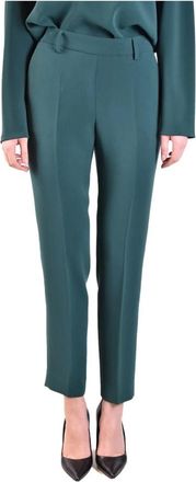 Alberto Biani Chinos - Dames - Slim Fit Broeken - Groen - 2XS - Broeken