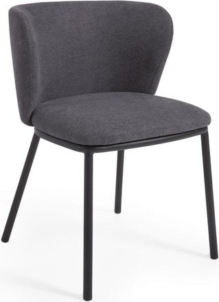 K Home Design Esszimmerstuhl Cesilia - Chenille Anthrazit