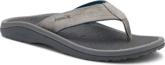 Sanuk On the Rocks Flip Flop in Frost Grey at Nordstrom, Size 13