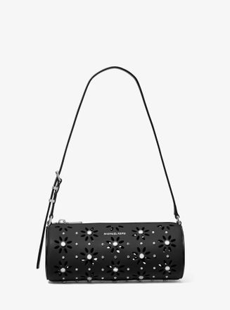Michael Kors Izzy Small Pebbled Leather Barrel Pochette
