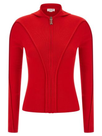 Victoria Beckham Wool Womens Cardigan