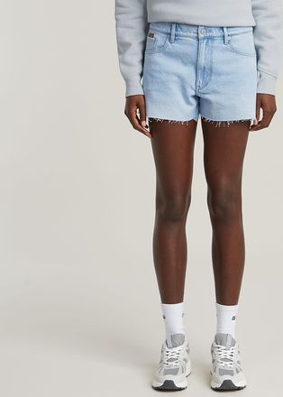 G-Star True Raw Edge Denimshort - Lichtblauw - Dames