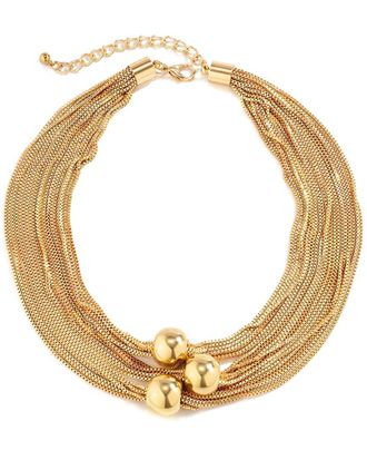 Liv Oliver 18K Statement Necklace
