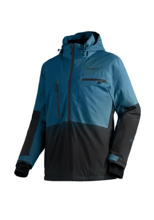 Maier Sports Skijacke MAIER SPORTS Roccarasa M, Herren, Gr. 50, blau (saphirblau), 100% Polyester, Jacken Skijacke, Herren Winterjacke wasserdicht u. atmungsaktiv