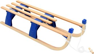 vidaXL Trineo Plegable De Madera Vidaxl, 110 Cm
